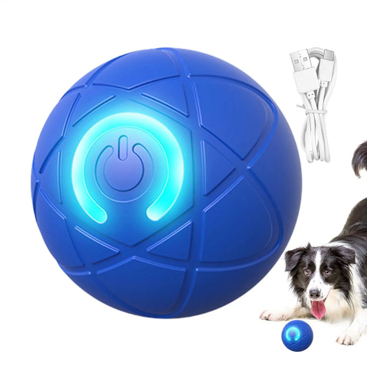 Pet Toy Ball Electric Interactive Game Gravity Sensor Smart Jumping Rolling Ball Automatic Moving Puppy Cat Entertainment Toys