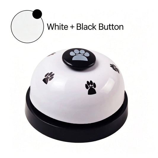 Pet Paw Press Training Bell Portable Pet Communication Bell Dog Cat Feeding Reminder Interactive Training Toy